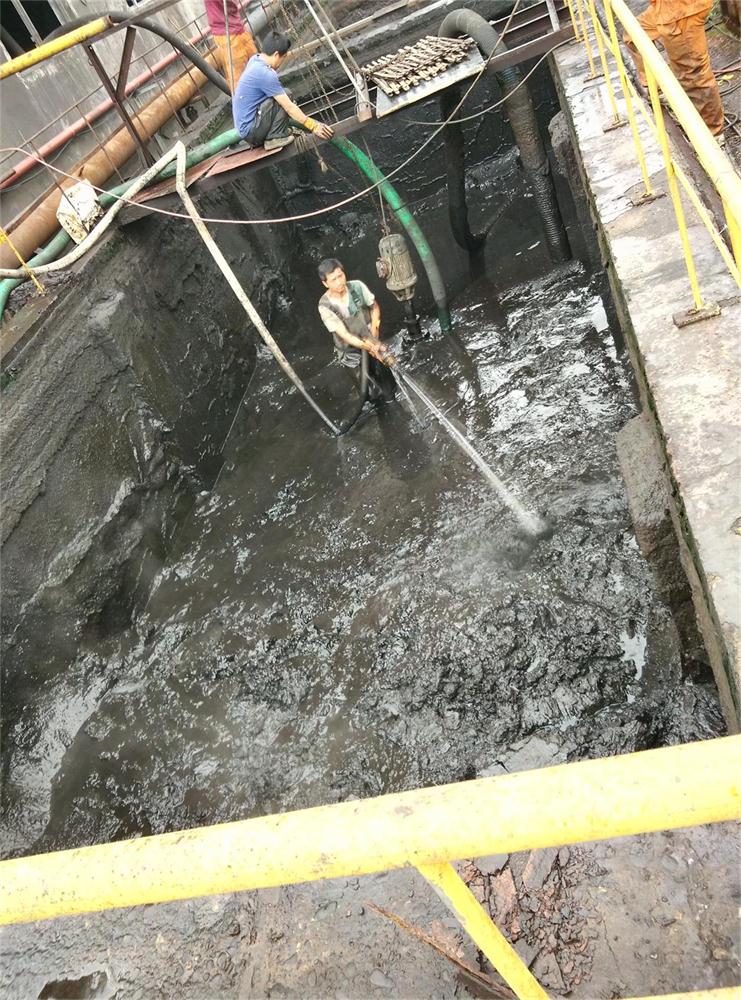 西华沉淀池清掏-污水池清理