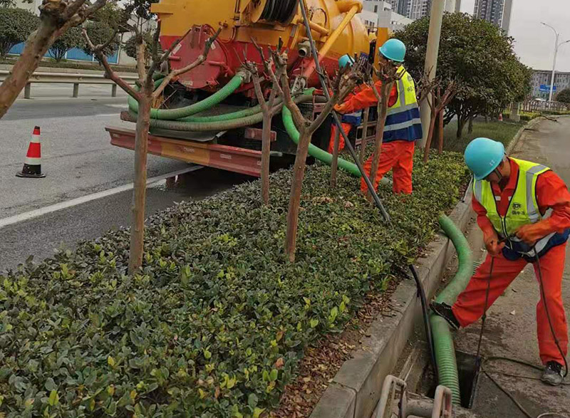 西华市政管道清淤